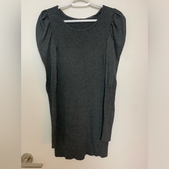 Grey Sweater Dress - Picture 2 of 6